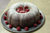 Chocolate Raspberry Bundt Cake