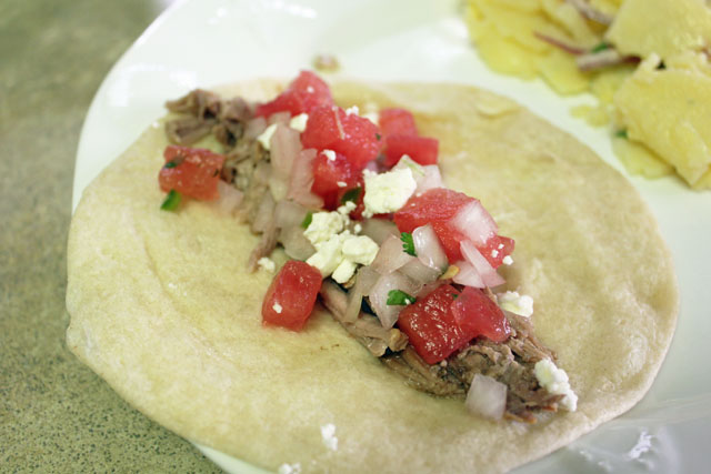 Crock Pot Recipe: Pork Carnitas Tacos and Watermelon Salsa
